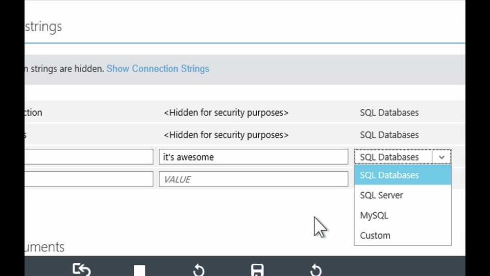 Custom configuration and application settings in Azure Web Sites - with Stefan Schackow